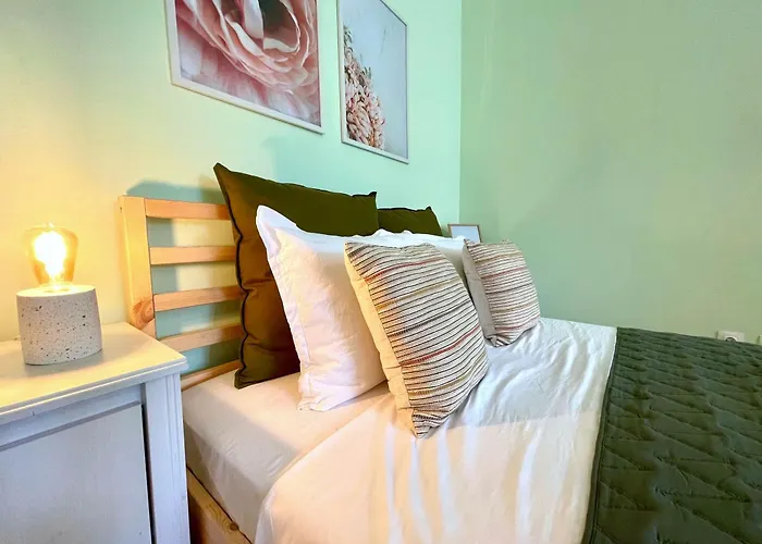 Apartmán Bohemian Bright & Calm 2br - Center - Private Balcony